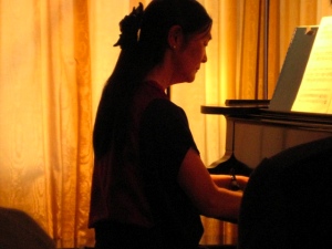 Joan Nagano at the Piano