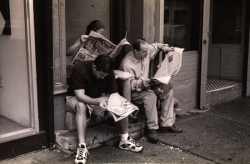 Reading Newspapers