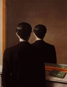 Rene Magritte - Mirror